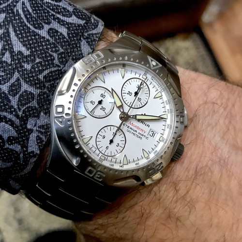 Eterna Matic Automatic Chronograph Monterey new men's watch