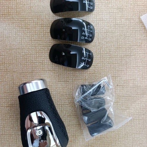 Car accessories new, set with shift lever covers and antenna caps