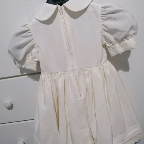 Children's baptism dress like new, 2-3 years, ivory color