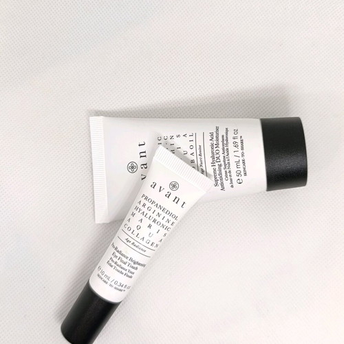 Set of 2 new Avant creams with hyaluronic acid and anti-aging effect