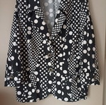 Saint Clair polka dot jacket used, size L
