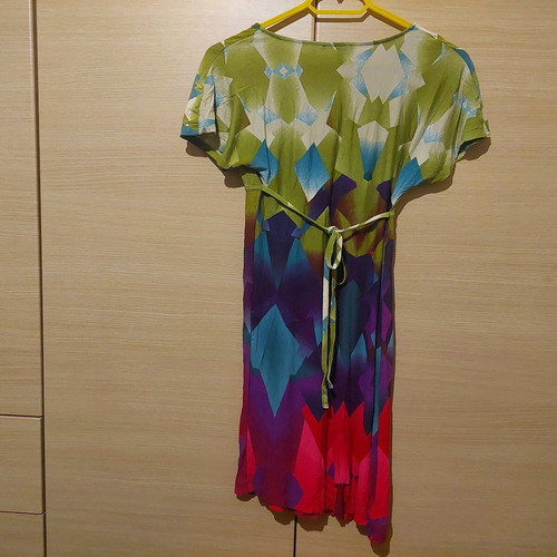 Colorful summer dress Size Medium like new