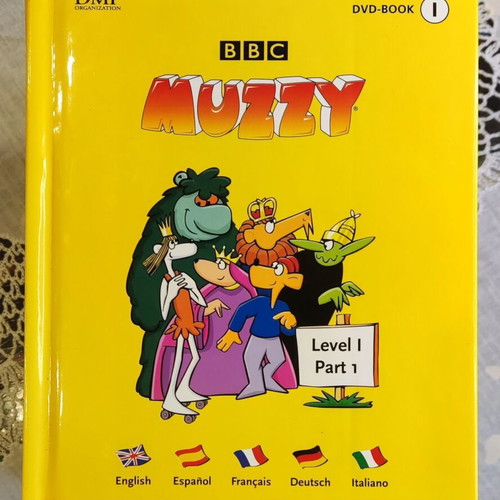 Muzzy interactive collection of 15 books with DVD like new