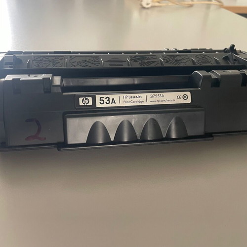 HP 53A (Q7553A) toner used, empty, compatible with LaserJet