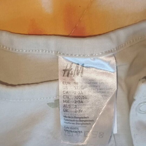 Pajama set for girl 2-3 years like new, Lupilu and H&M
