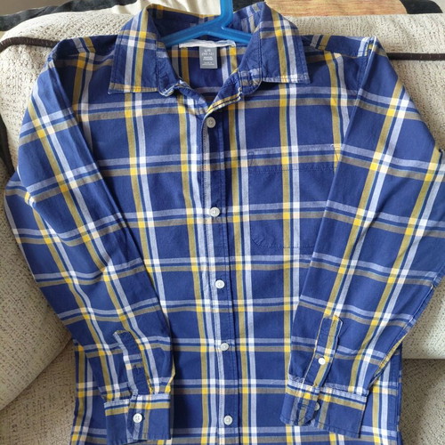 Old Navy kids shirt used, size L, multicolored
