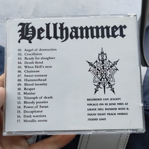 Hellhammer Triumph of Death CD bootleg near mint, metal