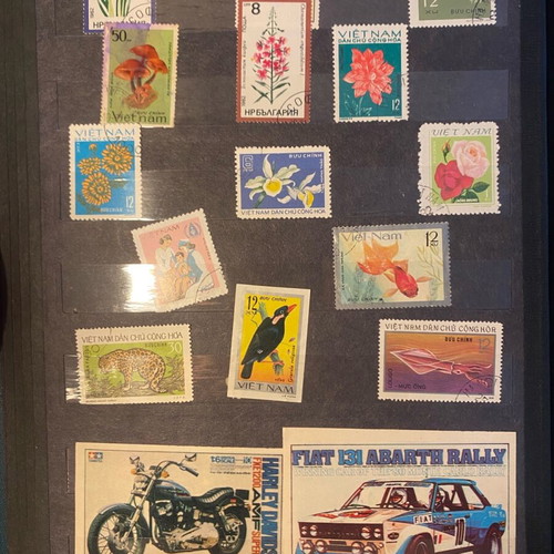Collection of old postage stamps used in very good condition