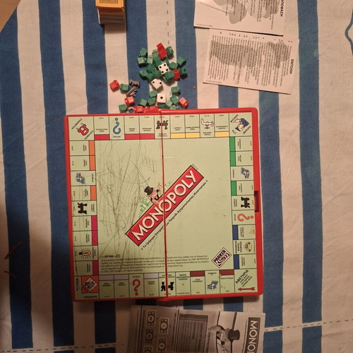 Travel Monopoly board game used