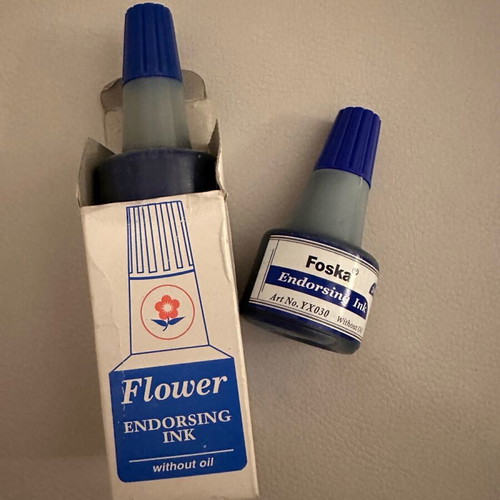 Stamp inks new, set of 2 pieces