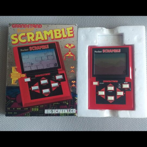 Grandstand Scramble retro arcade electronic game like new
