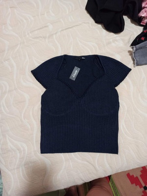 Top like knit No Large