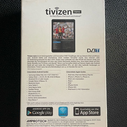Tivizen TV new, mobile television and recording