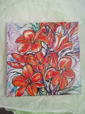 Original hand-painted canvas painting by Milen Zanev