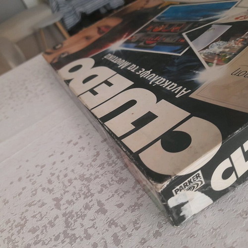 Cluedo used board game
