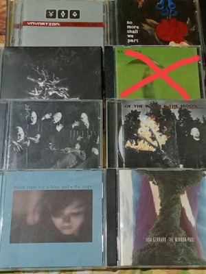 Σετ Gothic Neofolk CD σαν καινούργιο