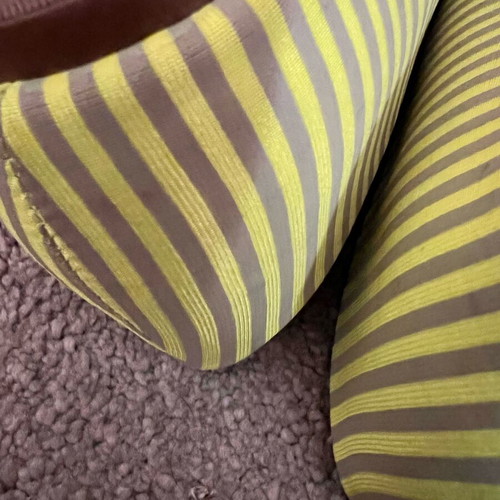 Yellow ballerina flats like new, size 40