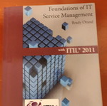 ITIL book used with notes