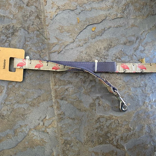 Dog leash flamingo new