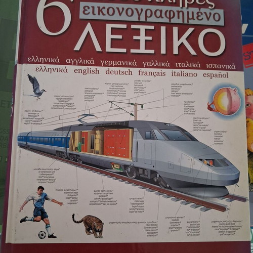 6-Language Illustrated Dictionary like new