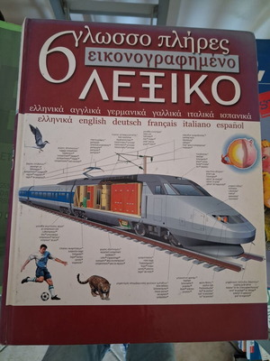 6-Language Illustrated Dictionary like new