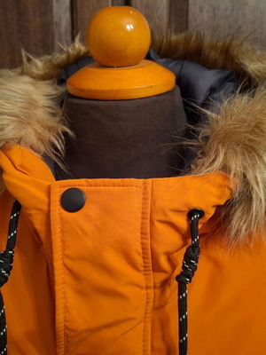 Jack & Jones parka strong cold 4XL, orange