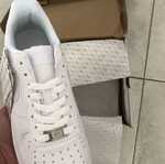 Nike Air Force 1 sneakers, size 41, white