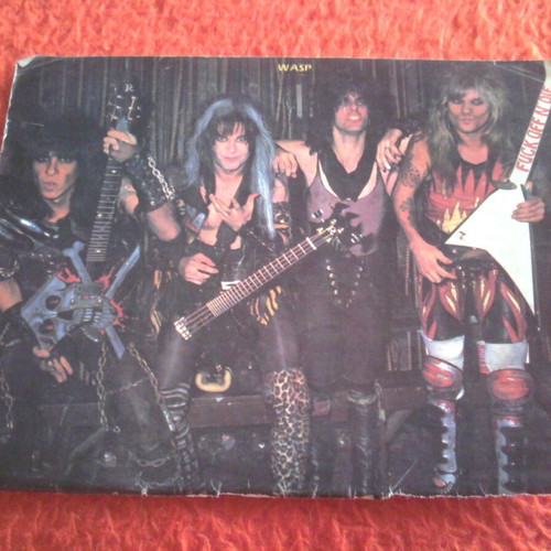WASP Blackie Lawless Pinup poster like new