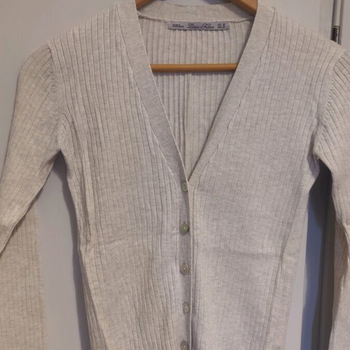 Zara cardigan medium beige like new