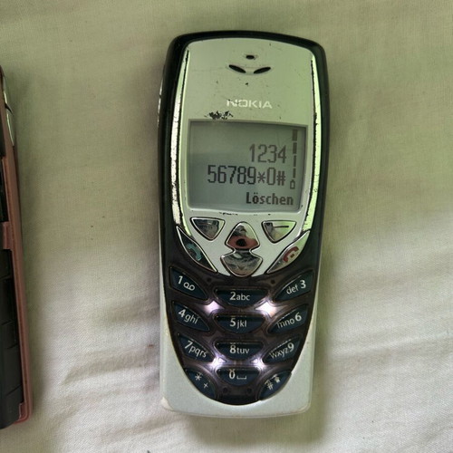 Nokia 8310 used phone lot missing SIM covers without batteries