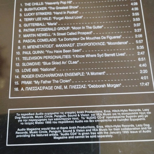 Audio 7 CD pack like new, rock