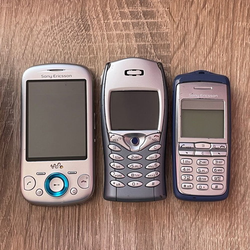 Sony Ericsson T68i, T600, W20 used phones