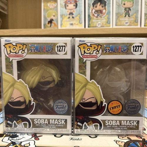 Funko POP! One Piece Soba Mask Sanji Chase Special Edition 1+1 Pack new