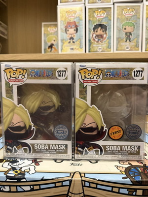 Funko POP! One Piece Soba Mask Sanji Chase Special Edition πακέτο 1+1 καινούργιο