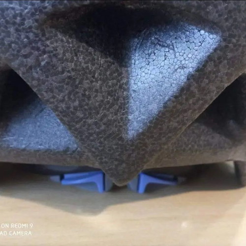 Bell bicycle helmet used with light wear