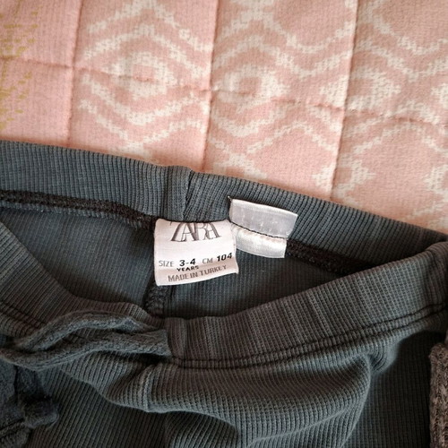 Children's gray leggings 3 years like new, set of 2