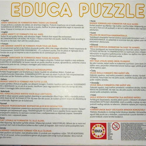 Super Hero Marvel puzzle used, 73 pieces, EDUCA