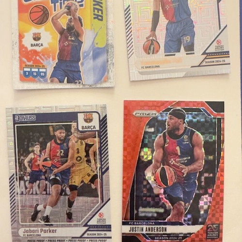 Barca Loot Panini 2024/25 and Panini Prizm 2024/25 cards like new
