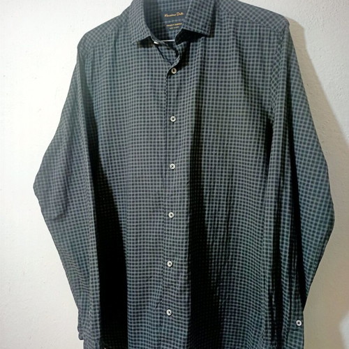 Massimo Dutti shirt like new, size S, cotton, tartan