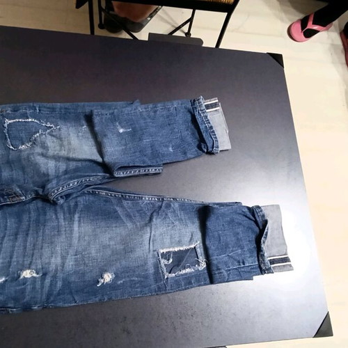 Unisex jeans like new, age 12, size 116 cm, blue