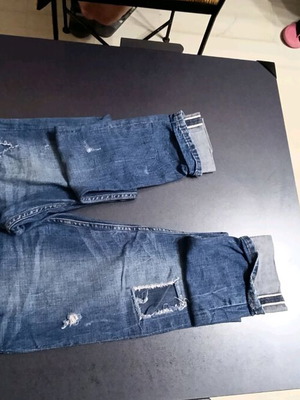 Unisex jeans like new, age 12, size 116 cm, blue