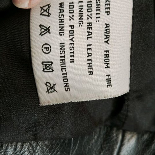Women's leather jacket no XS like new, black