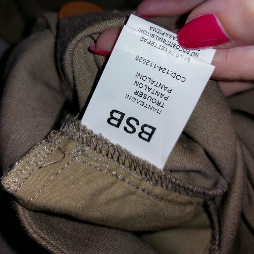 BSB pants used, size M, length 96cm