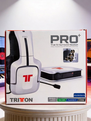 Tritton Pro+ True 5.1 Surround Headset like new, wired