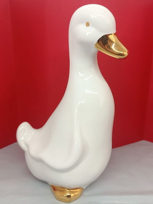 Порцеланова патица Gilde Handwerk употребявана 19.50 cm