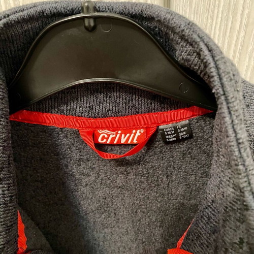 Fleece jacket like new, gray, size S