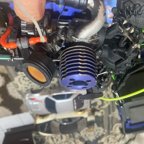 Kyoso WFO5 remote control car used with many extras and gear issue