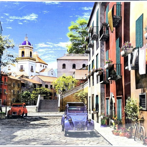 Educa Borras Mediterranean Morning 3000pcs Jigsaw Puzzle new