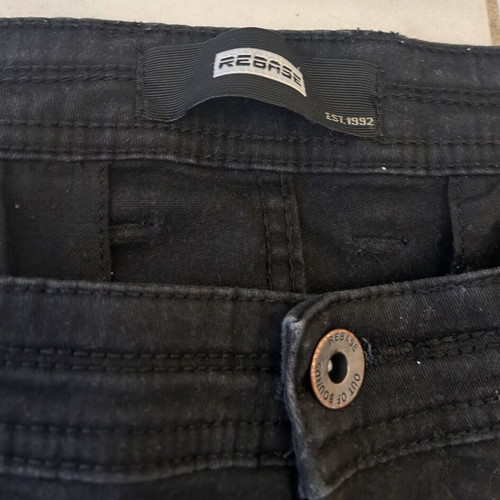 Rebase men's cargo jogger pants size 36 black used