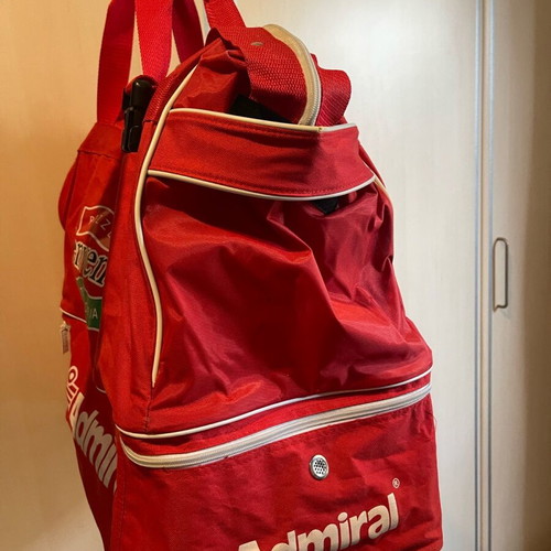 Admiral football travel bag used